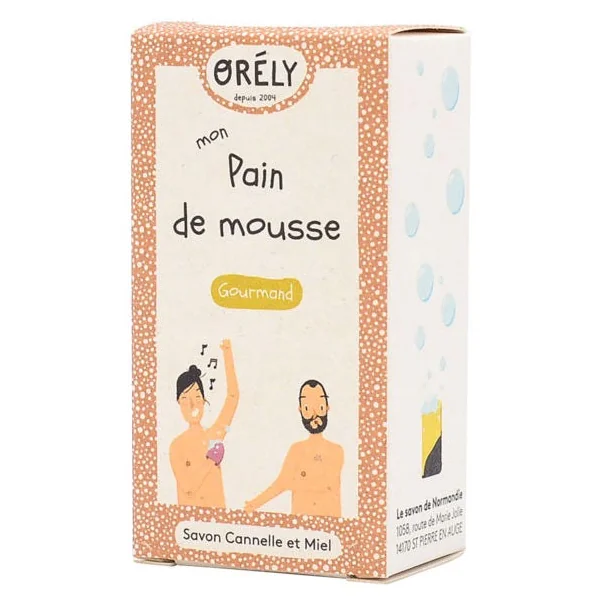 Savon gourmand cannelle miel 100g