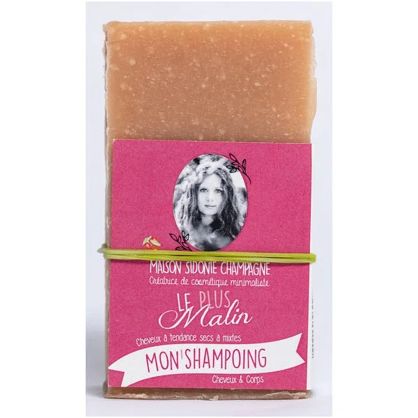 Savon shampoing "Le plus malin rose" - 100g