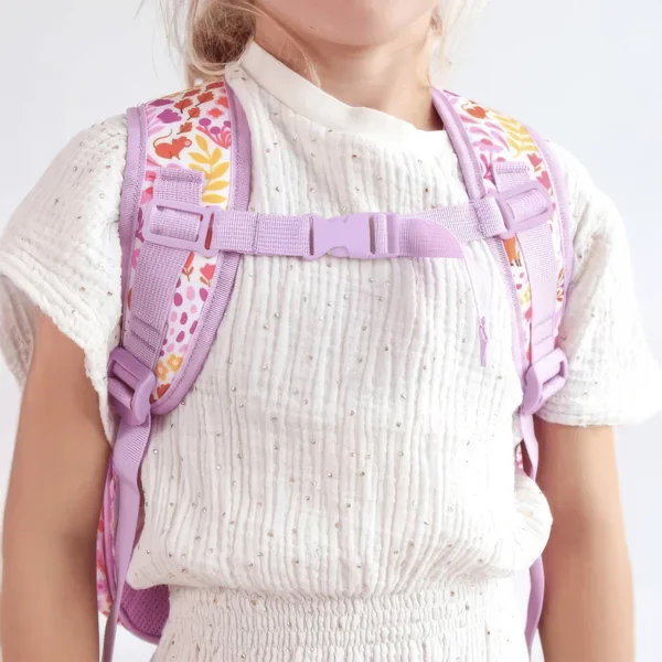 School backpack with insulated pocket