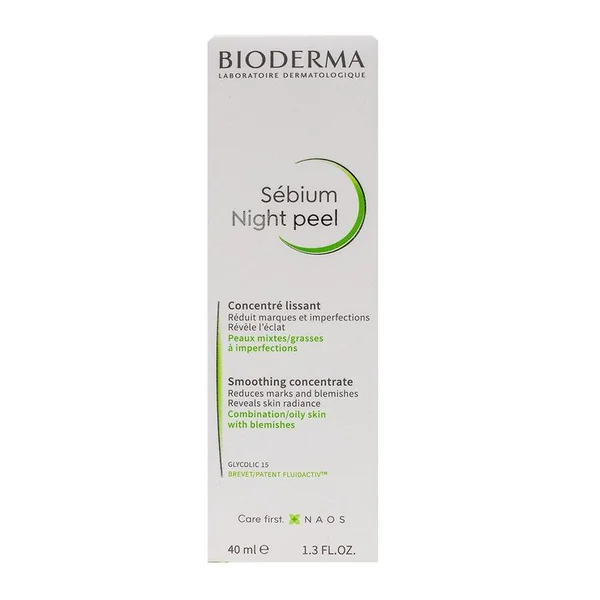 Sebium Night Peel concentré lissant 40ml