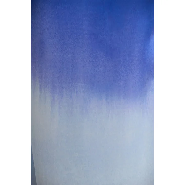 Serita | Jupe longue en satin ombré bleu