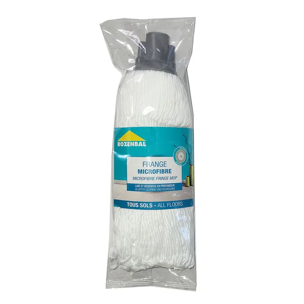 Serpillère lave-sol à franges microfibre