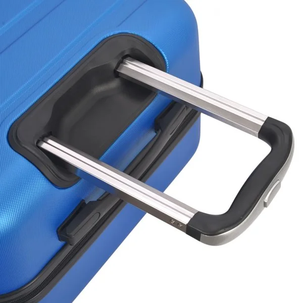 Set de 3 Valises Rigide ABS 4 Roues Mixte Trolley Valises de Voyage couleur Bleu Foncé