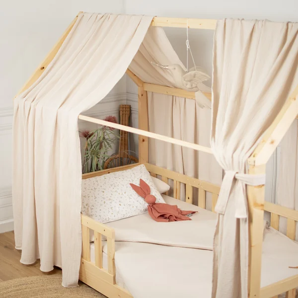 Set of 2 tie-backs for canopy bed