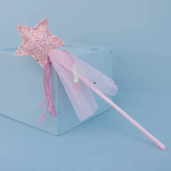 Set of 2 unicorn and star magic wands