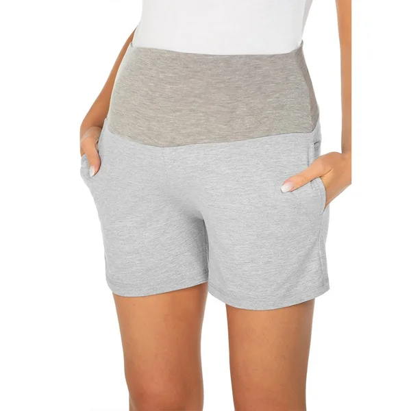 Short de grossesse été - Noir/Marine