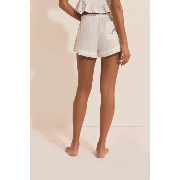 Short de pyjama en coton