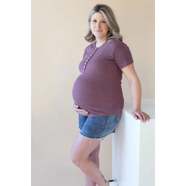 Shorts avec franges - denim