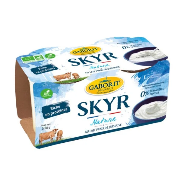 Skyr nature vache 2x120g