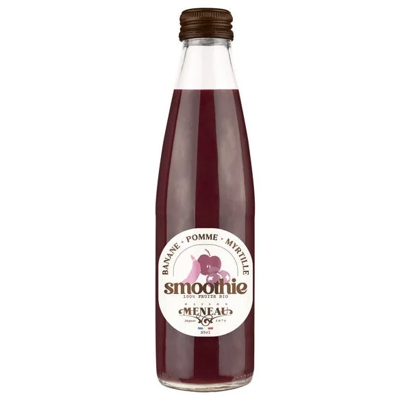 Smoothie banane pomme myrtille 25cl
