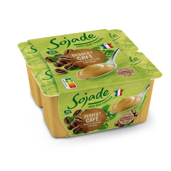 Sojade dessert café 4x100g