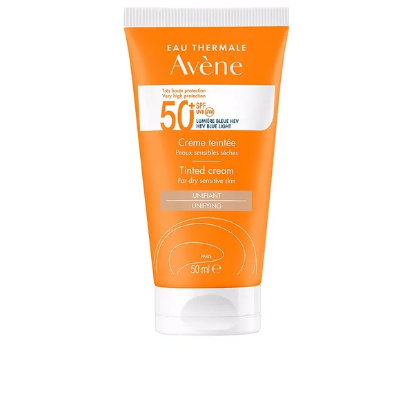 SOLAIRE HAUTE PROTECTION crème colorante SPF50+