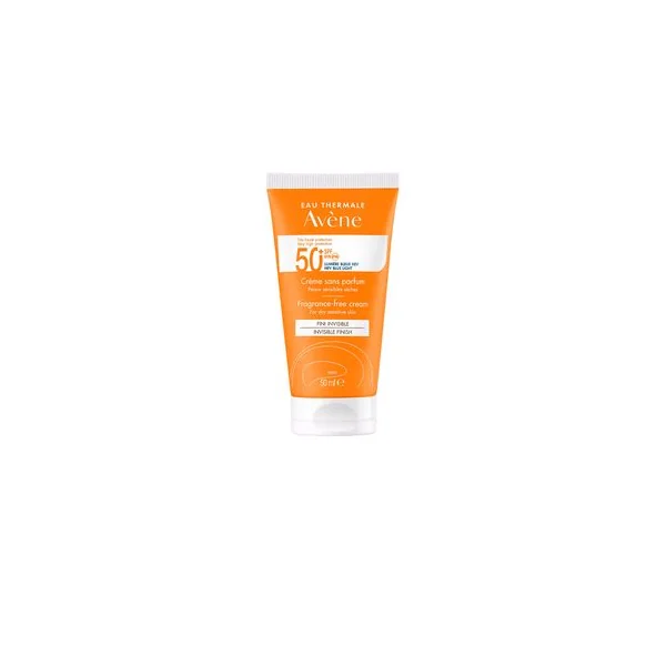 SOLAIRE HAUTE PROTECTION crème non parfumée SPF50+