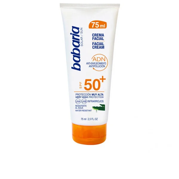 SOLAR ADN crema facial aloe vera SPF50