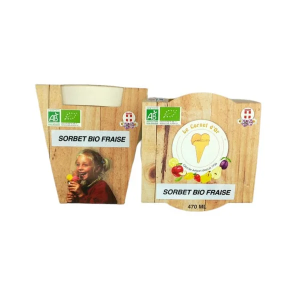 Sorbet fraise - 470g