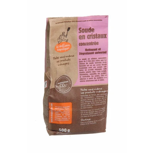 Soude en cristaux concentrée 500g