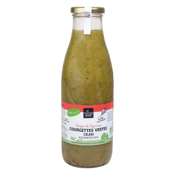 Soupe courgettes vertes & céleri - 75cl