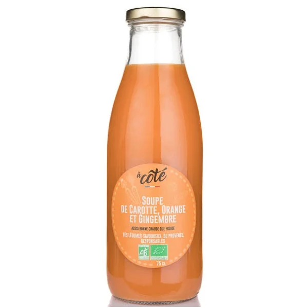 Soupe de carotte orange et gingembre - 75cL
