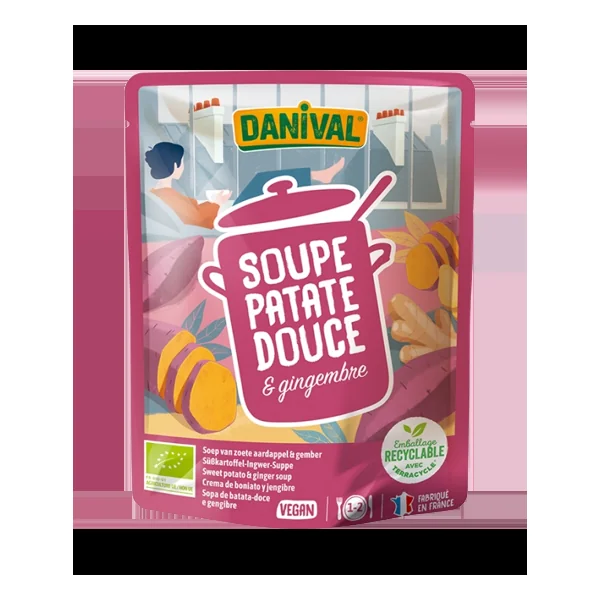 Soupe Patate Douce Gingembre