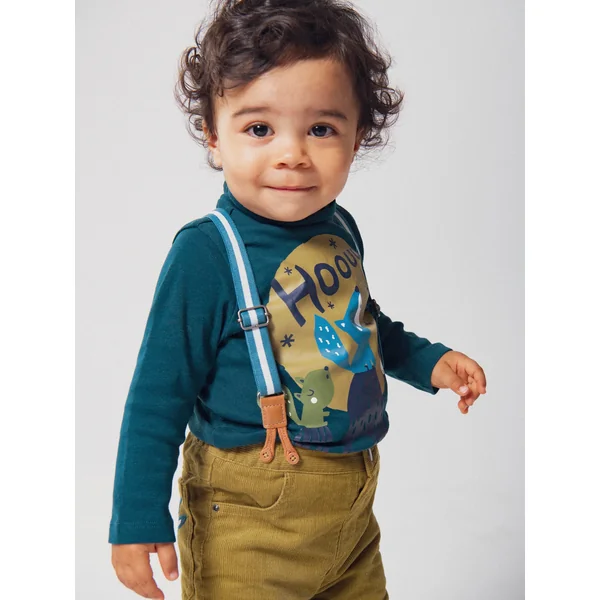 Sous pull fantaisie pour bébé garçon - Soins Bébé Naturels & Produits Maman Après Naissance