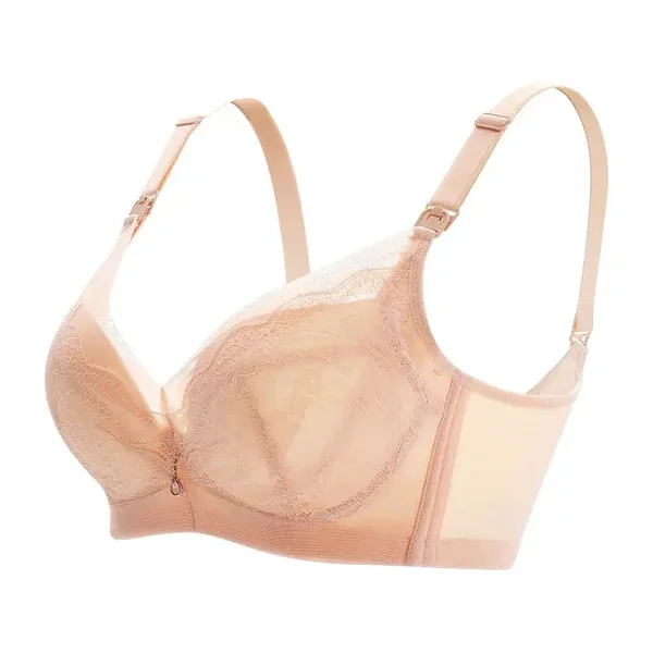 Soutien Gorge D’Allaitement Grande Taille en Dentelle