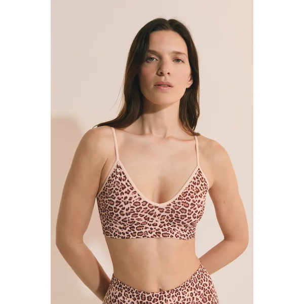Soutien-gorge brassière col V