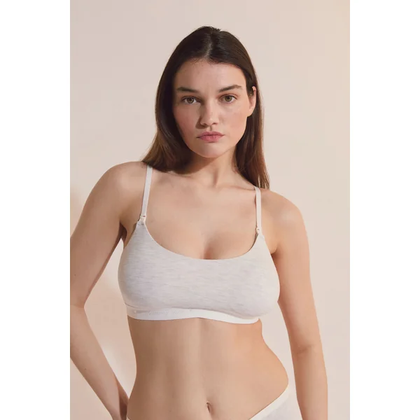 Soutien-gorge brassière de maternité avec clips d'allaitement