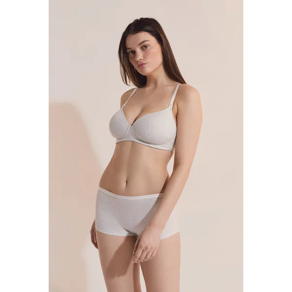 Soutien-gorge coques fines, clips d'allaitement