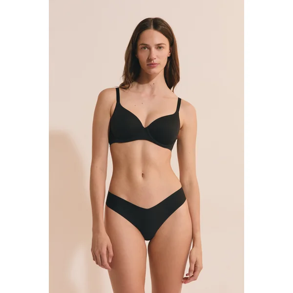 Soutien-gorge coques fines en microfibre