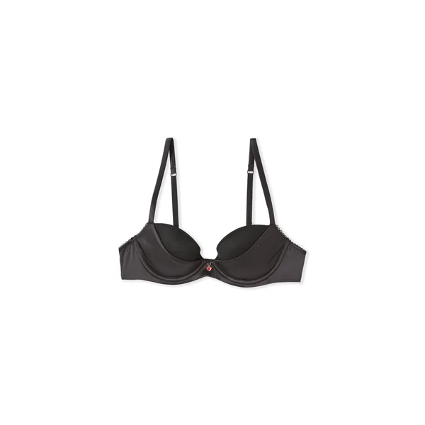 Soutien-gorge coques fines satiné avec charm