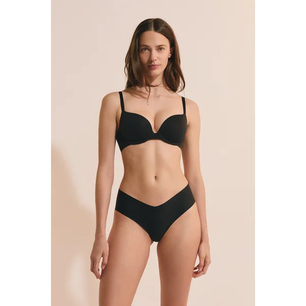Soutien-gorge N.2 - Le push up plongeant en microfibre