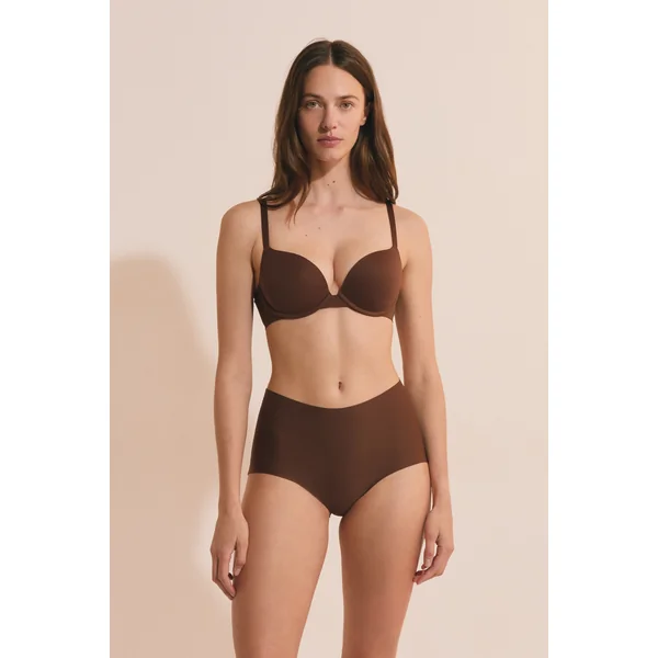 Soutien-gorge N.2 - Le push up plongeant en microfibre