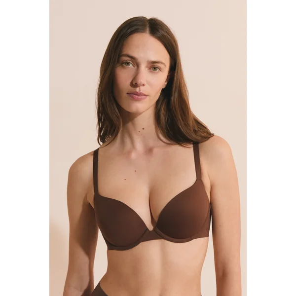 Soutien-gorge N.2 - Le push up plongeant en microfibre