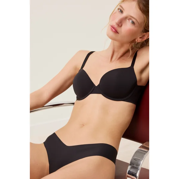 Soutien-gorge N.4 - Le coques fines en microfibre