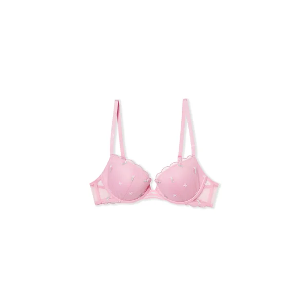 Soutien-gorge N.5 - Le coques fines plongeant à motifs