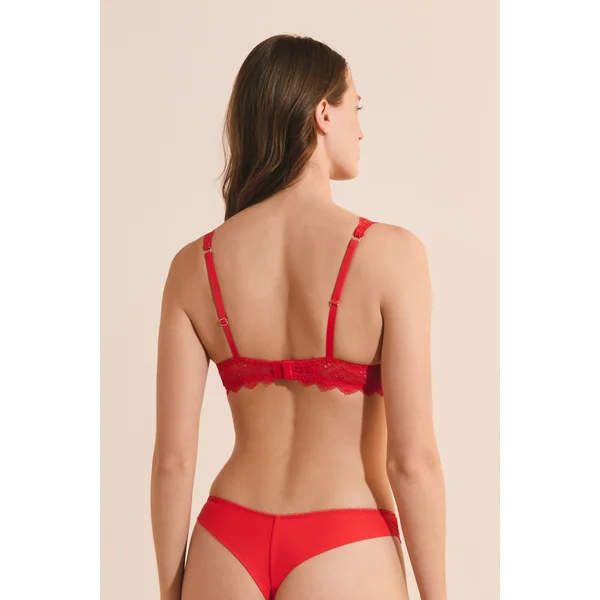 Soutien-gorge N.7 - Le corbeille foulard en dentelle