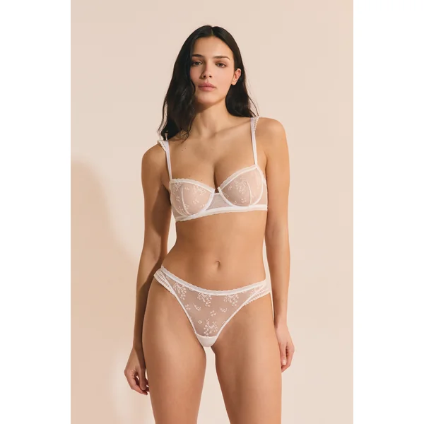 Soutien-gorge N.9 - Balconnet avec broderie