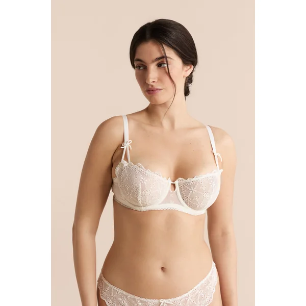 Soutien-gorge N.9 - Balconnet avec broderie