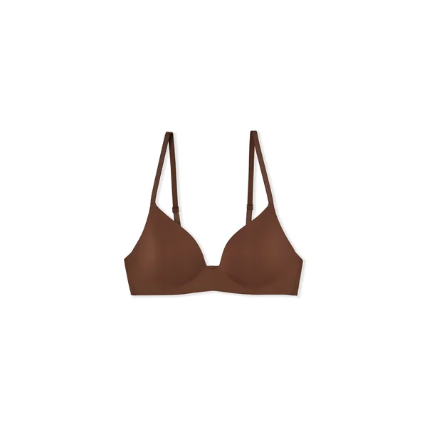 Soutien-gorge triangle sans armature en microfibre