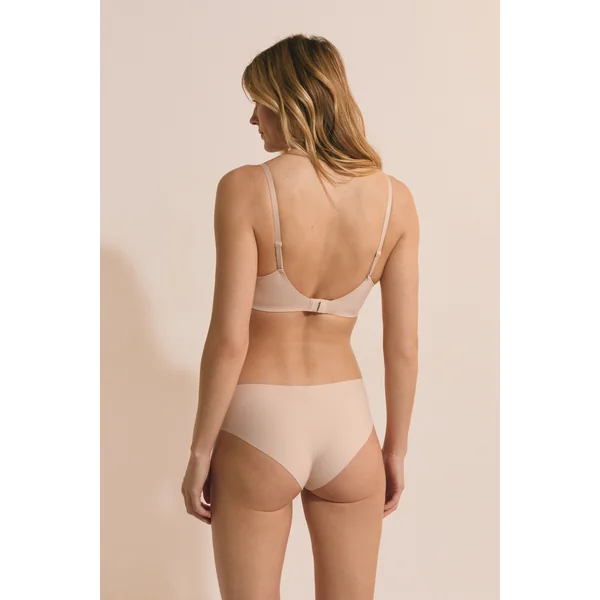 Soutien-gorge triangle sans armature en microfibre