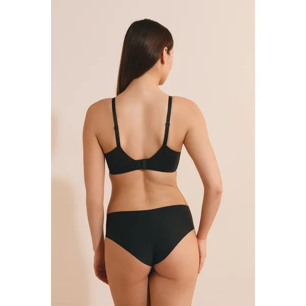 Soutien-gorge triangle sans armature en microfibre