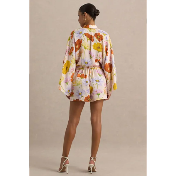 Sovran | Short à imprimé floral éclatant