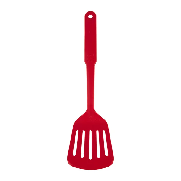 Spatule ajourée en plastique rouge L 31.5cm