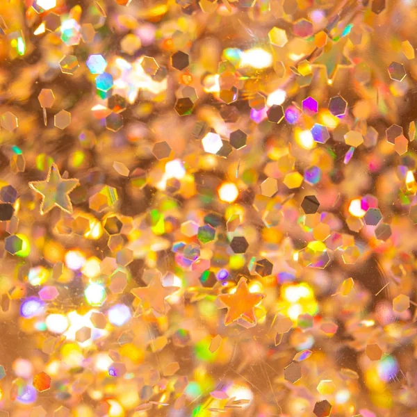Star glitter rgb night light for children