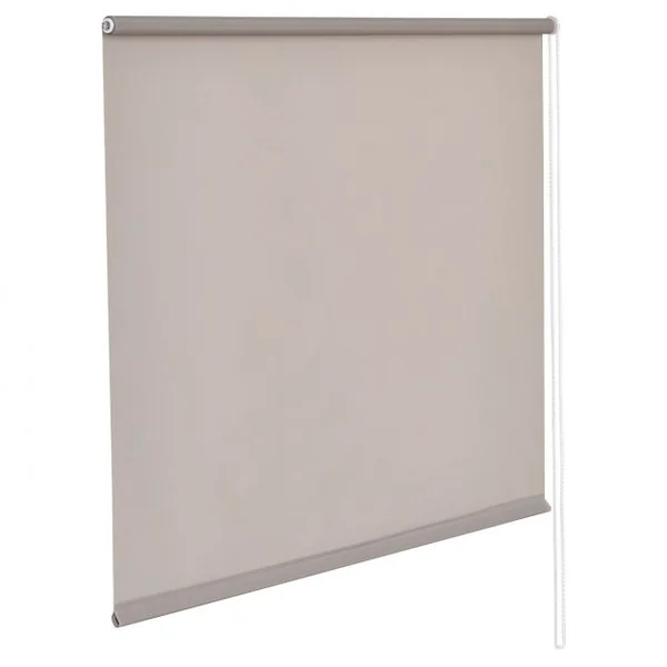 Store Enrouleur Occultant Semi-ombrage pour fenêtre salle/ bureau Design Élégant Protection Solaire, 110 x 150 cm, Blanc