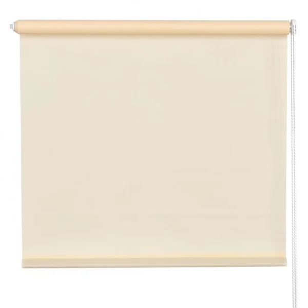 Store Semi-occultant Store Thermique Store Enrouleur Anti-UV Soleil Tubes en Aluminium Tissu Polyester, 50x150cm, Beige