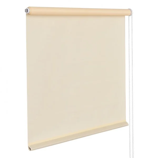 Store Semi-occultant Store Thermique Store Enrouleur Anti-UV Soleil Tubes en Aluminium Tissu Polyester, 50x150cm, Beige