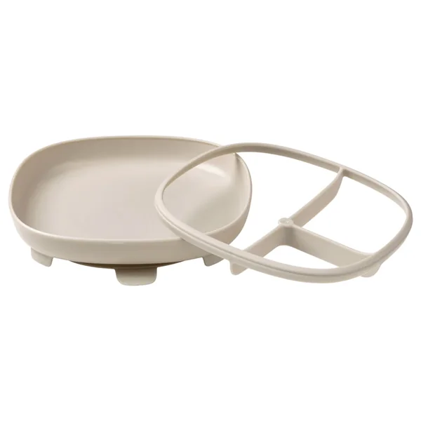 Suction plate with removable compartments