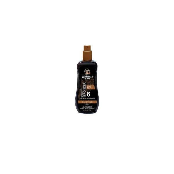 SUNSCREEN SPRAY GEL with instant bronzer SPF6