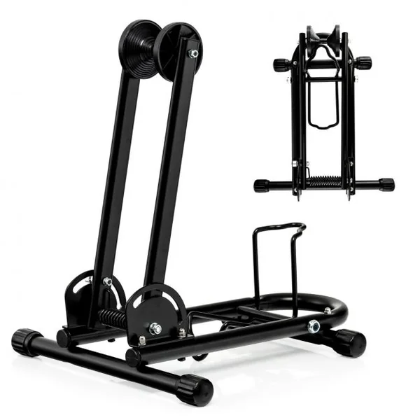 Support Pliable de Rangement pour Vélo pour Vélo de 60,9 cm 66 cm 68,5 cm VTT 700 C et Vélo de Route Noir